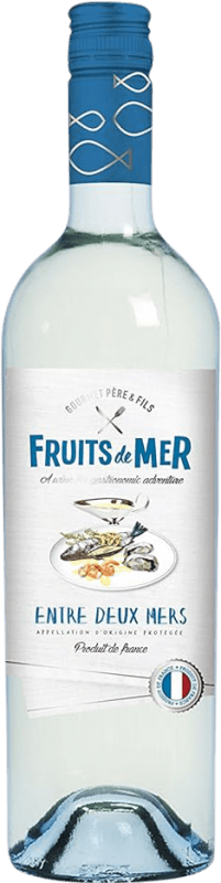 8,95 € Kostenloser Versand | Weißwein Gourmet Père & Fils Fruits de Mer Blanco A.O.C. Entre-deux-Mers Frankreich Sauvignon Weiß Flasche 75 cl