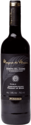 8,95 € Free Shipping | Red Wine Pinord Oak D.O. Ribera del Duero Castilla y León Spain Tempranillo Bottle 75 cl