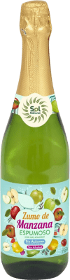 19,95 € 免费送货 | 白起泡酒 Solnatural 西班牙 75 cl Manzana — 苹果 不含酒精