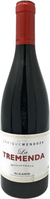 28,95 € Бесплатная доставка | Красное вино Enrique Mendoza La Tremenda Испания Monastrell — Монастрель 75 cl