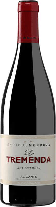 15,95 € Envio grátis | Vinho Tinto Enrique Mendoza La Tremenda Espanha Monastrell 75 cl