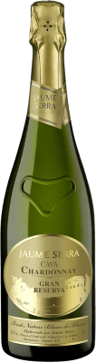 28,95 € 免费送货 | 白起泡酒 Jaume Serra 大储备 D.O. Cava 加泰罗尼亚 西班牙 Chardonnay 瓶子 75 cl