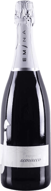 14,95 € Free Shipping | White sparkling Matarromera Emina Semi-Dry Semi-Sweet Castilla y León Spain Verdejo Bottle 75 cl