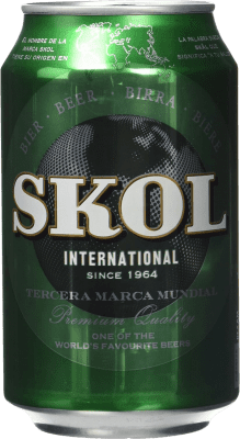 啤酒 盒装24个 Skol 33 cl