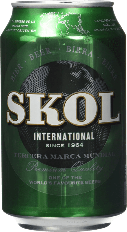 26,95 € Envoi gratuit | Boîte de 24 unités Bière Skol Espagne Canette 33 cl