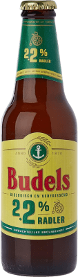 126,95 € Free Shipping | 24 units box Beer Budels Radler Bio Netherlands One-Third Bottle 30 cl