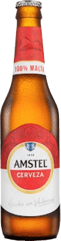 19,95 € 送料無料 | 12個入りボックス ビール Amstel オランダ 小瓶 25 cl