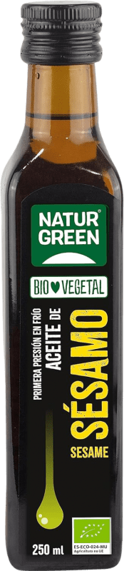 10,95 € Envoi gratuit | Huile de Cuisson Natur Green Sésamo Bio Espagne Biologique Petite Bouteille 25 cl