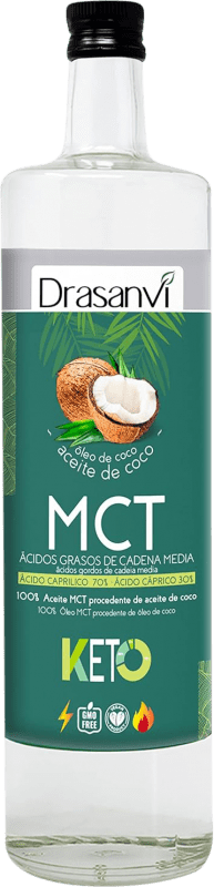 63,95 € Envoi gratuit | Huile Végétale Drasanvi MCT C8 C10 Castille et Leon Espagne 1 L Coco — Noix de Coco