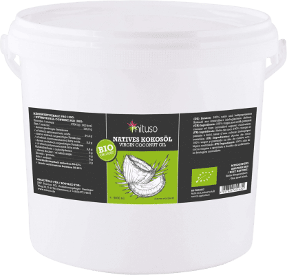 Aceite de Cocina Mituso Coco Nativo Orgánico 5 L