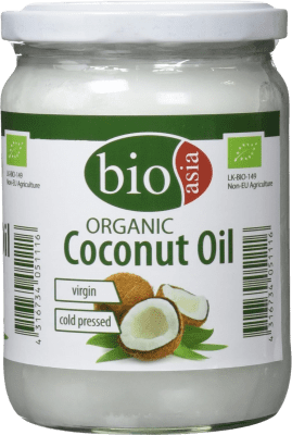 12,95 € 免费送货 | 食用油 Bioasia Coco Orgánico 中国 瓶子 Medium 50 cl