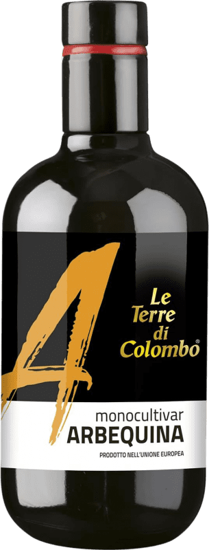 14,95 € Kostenloser Versand | Olivenöl Le Terre di Colombo Virgen Extra Italien Arbequina Medium Flasche 50 cl