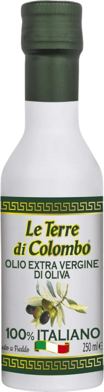 49,95 € Kostenloser Versand | 6 Einheiten Box Olivenöl Le Terre di Colombo Virgen Extra Italien Kleine Flasche 25 cl