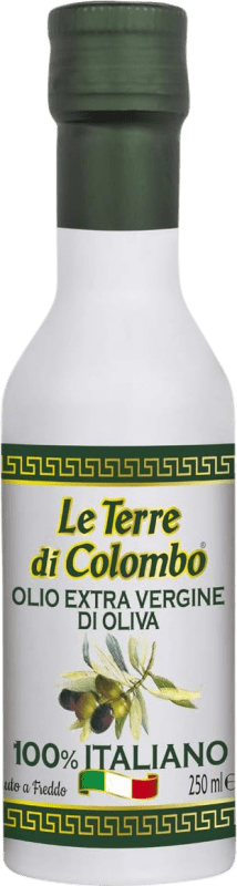 49,95 € 送料無料 | 6個入りボックス オリーブオイル Le Terre di Colombo EVOO エキストラバージン イタリア 小瓶 25 cl