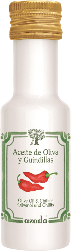 13,95 € Envoi gratuit | Boîte de 2 unités Huile d'Olive Azada Espagne Mini-Bouteille 10 cl Chili Pepper — Piment