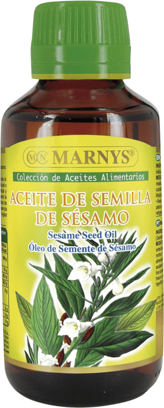 10,95 € Envío gratis | Aceite Vegetal Marnys España Botellín Miniatura 12 cl Sésamo