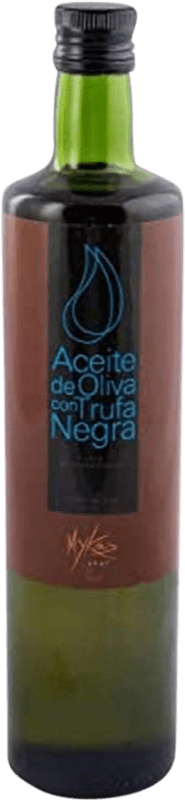 25,95 € Envio grátis | Azeite de Oliva Mykés Virgen Extra Trufa Negra Espanha Garrafa 75 cl