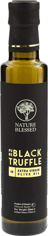 34,95 € 送料無料 | オリーブオイル Nature Blessed EVOO エキストラバージン ギリシャ 小瓶 25 cl Trufa Negra — ブラックトリュフ