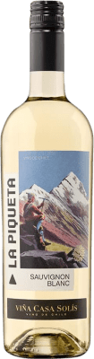 9,95 € Kostenloser Versand | Weißwein Casa Solís La Piqueta Chile Sauvignon Weiß Flasche 75 cl