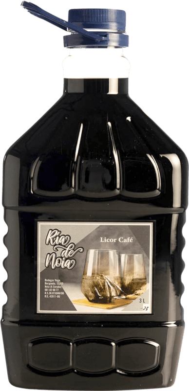 44,95 € 免费送货 | 利口酒 Ría de Noia Café 加利西亚 西班牙 特别的瓶子 3 L