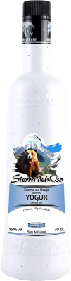 14,95 € Бесплатная доставка | Сливочный ликёр Sierra del Oso Испания 70 cl Orujo — Орухо, Yogurt — Йогурт