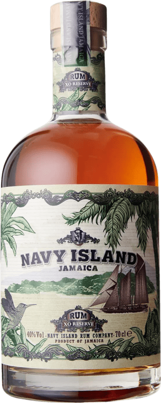 35,95 € Free Shipping | Rum Navy Island XO Extra Old, Reserve — Aged Jamaica 70 cl
