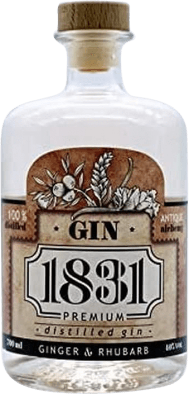 27,95 € Kostenloser Versand | Genever Gin Manuel Acha 1831 Ginger & Rhubarb Menta Baskenland Spanien Flasche 70 cl