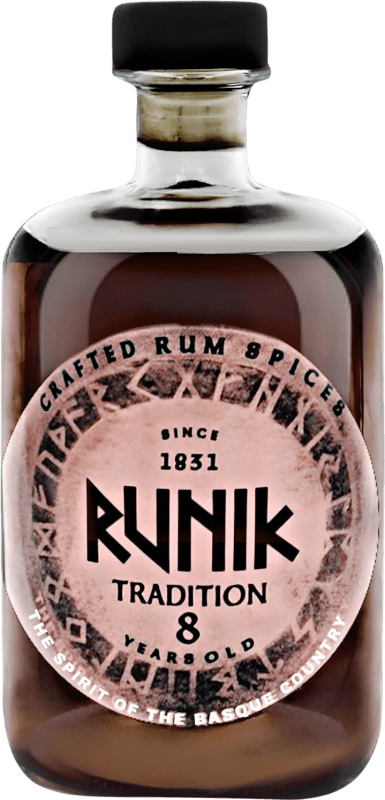 32,95 € 送料無料 | ラム Manuel Acha Runik Tradition バスク国 スペイン 8 年 ボトル 70 cl