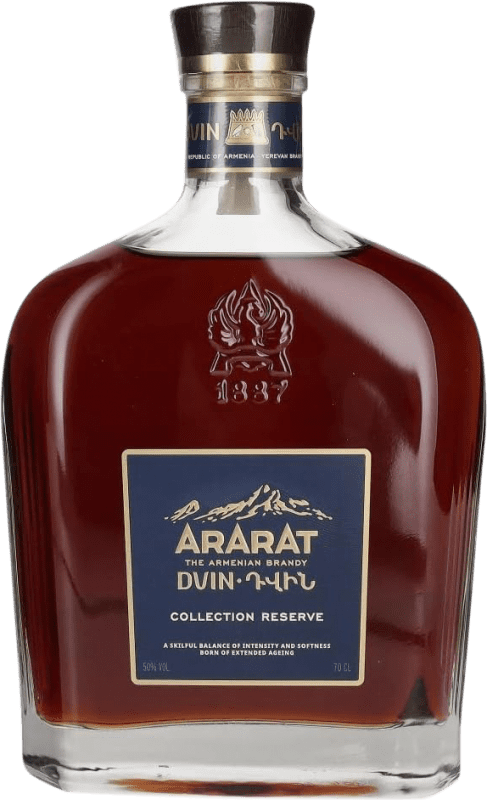 125,95 € Free Shipping | Brandy Ararat Dvin Collection Reserve Armenia Bottle 70 cl