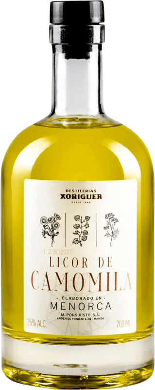 24,95 € Бесплатная доставка | Ликеры Xoriguer Gin Camomila Балеарские острова Испания бутылка 70 cl