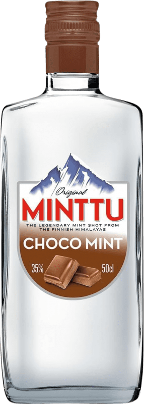 26,95 € Envio grátis | Licores Minttu Choco Mint Espanha Garrafa Medium 50 cl