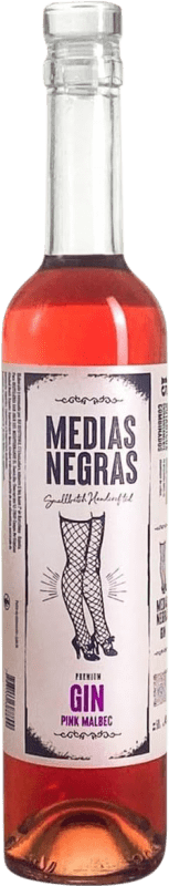 48,95 € Бесплатная доставка | Джин Medias Negras. Pink Malbec Gin Испания бутылка Medium 50 cl