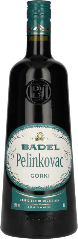 33,95 € Envío gratis | Licores Badel 1862 Pelinkovac Gorki Alemania Botella 1 L