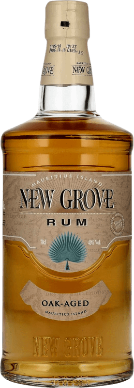 28,95 € Free Shipping | Rum New Grove Oak Cask Barrel Aged Mauritius 70 cl