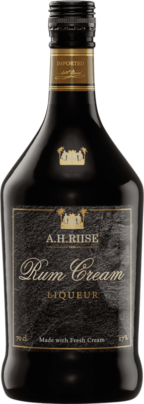 25,95 € Free Shipping | Liqueur Cream A.H. Riise Rum Denmark Bottle 70 cl