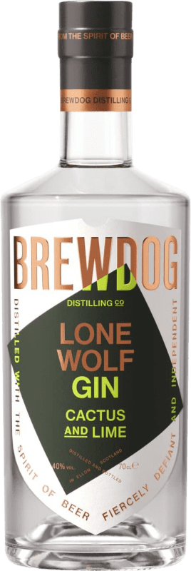 81,95 € Бесплатная доставка | Джин BrewDog LoneWolf Cactus & Lime Объединенное Королевство бутылка 70 cl