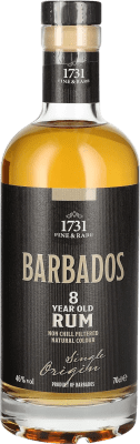 83,95 € Бесплатная доставка | Ром ‎1731 Fine & Rare Barbados Single Origin Барбадос 8 Лет бутылка 70 cl