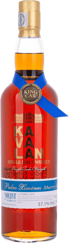 811,95 € 送料無料 | ウイスキーシングルモルト Kavalan Solist Pedro Ximénez 台湾 ボトル 70 cl