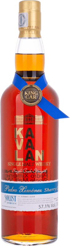 589,95 € Envío gratis | Whisky Single Malt Kavalan Solist Pedro Ximénez Taiwán Botella 70 cl