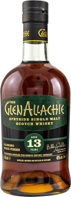 165,95 € Kostenloser Versand | Whiskey Blended Glenallachie Oloroso Wood Finish Großbritannien 13 Jahre Flasche 70 cl