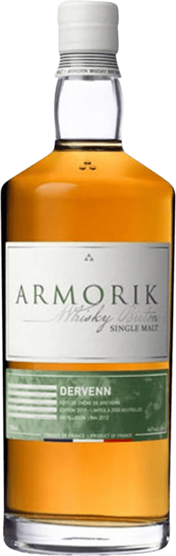 79,95 € Envoi gratuit | Whisky Single Malt Armorik Dervenn Breton France Bouteille 70 cl
