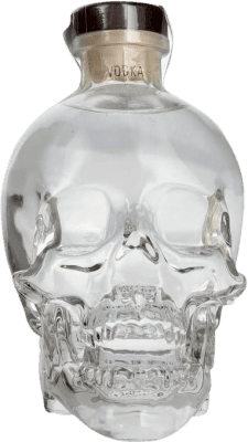 228,95 € Envío gratis | Vodka Brockmans Crystal Head Rolling Stones Edición Limitada, Calavera Canadá 70 cl