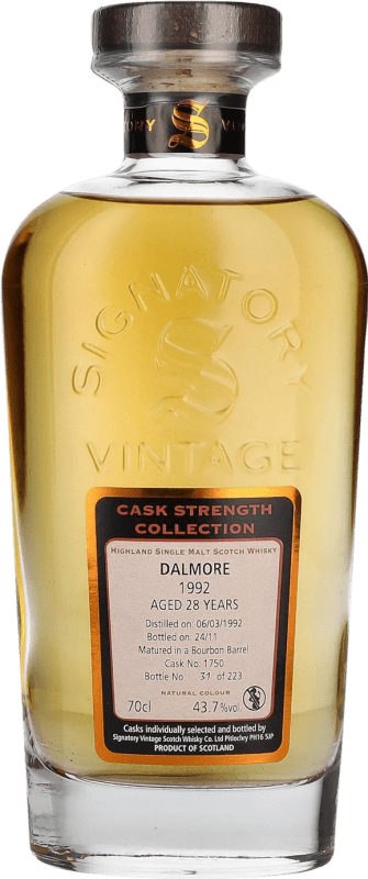 529,95 € 送料無料 | ウイスキーブレンド Signatory Vintage Cask Strength Collection at Dalmore イギリス 28 年 ボトル 70 cl