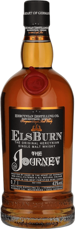 66,95 € Envío gratis | Whisky Single Malt Hercynian Elsburn The Journey Harzer Alemania Botella 70 cl