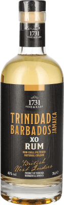 79,95 € Бесплатная доставка | Ром ‎1731 Fine & Rare Trinidad Barbados Jamaica British West Indies XO Белиз бутылка 70 cl