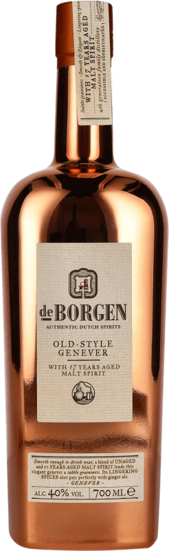 34,95 € Kostenloser Versand | Gin De Borgen Old Style Genever Niederlande Flasche 70 cl