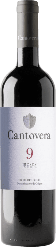 11,95 € 免费送货 | 红酒 Pago de Valdecuevas Cantovera 9 Meses 年轻的 D.O. Ribera del Duero 卡斯蒂利亚莱昂 西班牙 Tempranillo 瓶子 Magnum 1,5 L