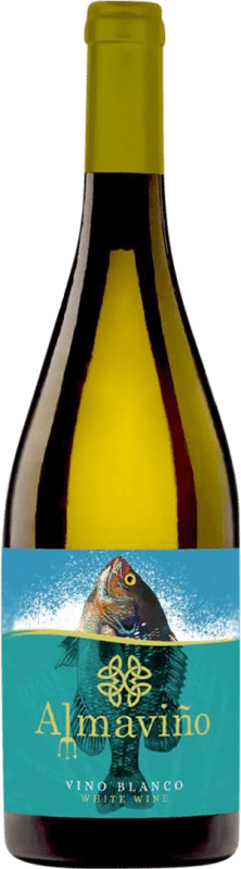 11,95 € 免费送货 | 白酒 Almaviño. Blanco 加利西亚 西班牙 Palomino Fino, Albariño 瓶子 75 cl