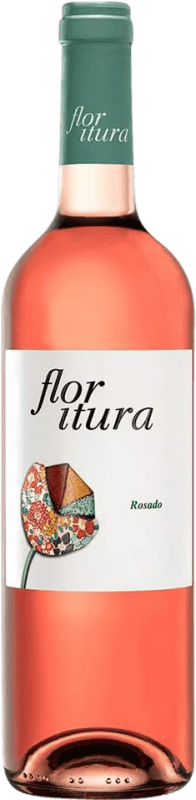 5,95 € 免费送货 | 桃红葡萄酒 Flor Itura I.G.P. Vino de la Tierra de Castilla y León 卡斯蒂利亚莱昂 西班牙 Tempranillo — 丹魄 瓶装 75 cl