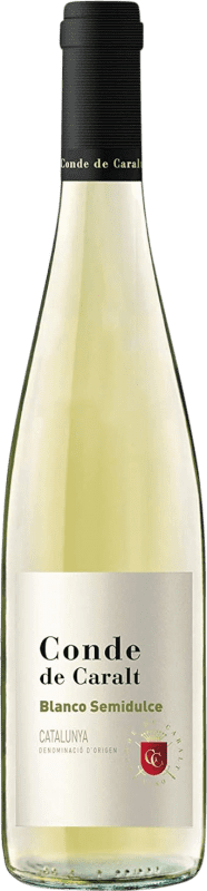 7,95 € Envoi gratuit | Vin Blanc Conde de Caralt Semiseco — Demi-Sec Catalogne Espagne Macabeo — Macabeu Bouteille 75 cl